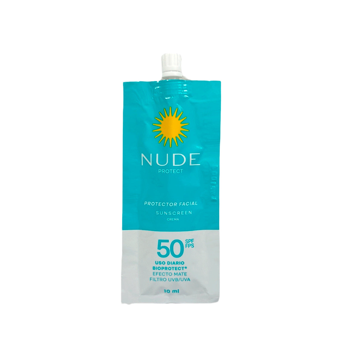 BLOQUEADOR NUDE FACIAL SACHET F 50 BLANCO