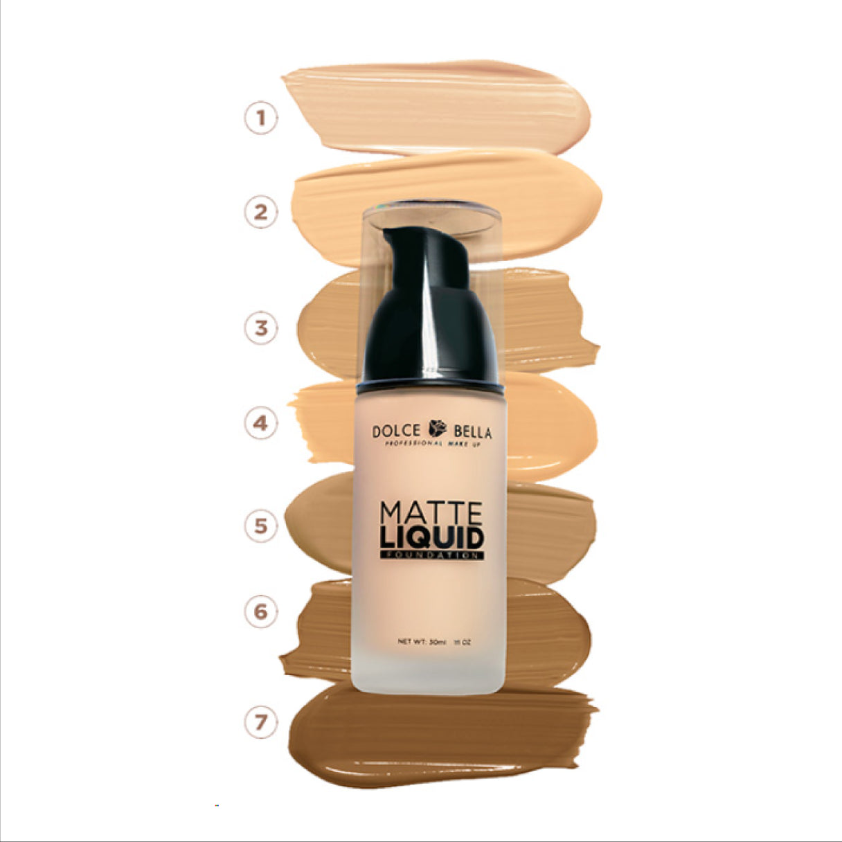 BASE LIQUIDA #6 DOLCE BELLA MATE X 30 ml
