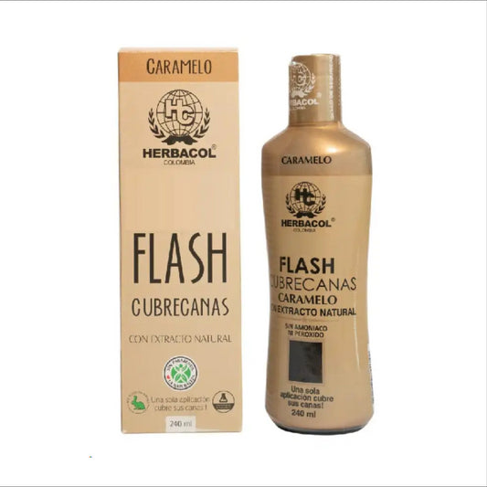 FLASH CARAMELO CUBRE CANAS HERBACOL X 240 ml