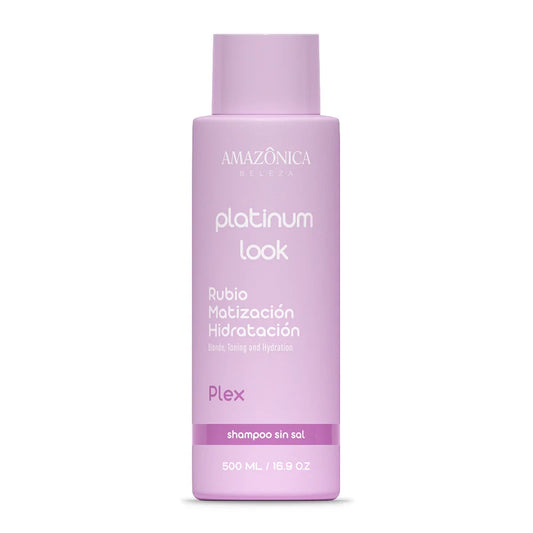 SHAMPOO AMAZONICA PLATINUM LOOK X 500 ML