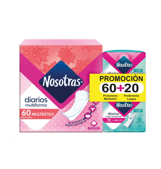 PROTECTORNOSOTRAS MULTIESTILO X 60 + 20 largos