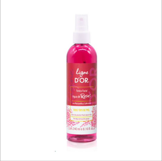 TONICO LIGNE DOR AGUA DE ROSAS X240 ml