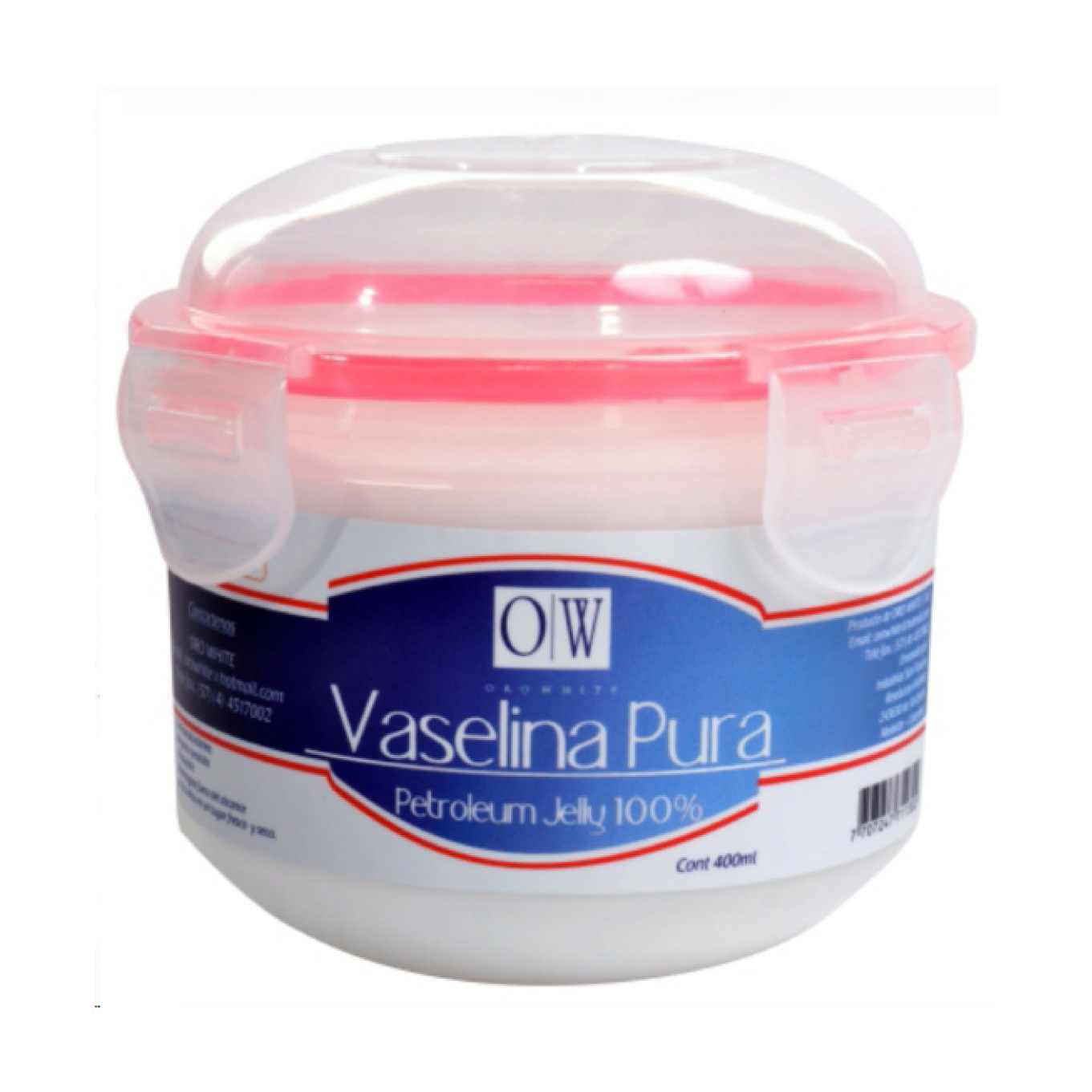 VASELINA ORO WHITE X 400 g