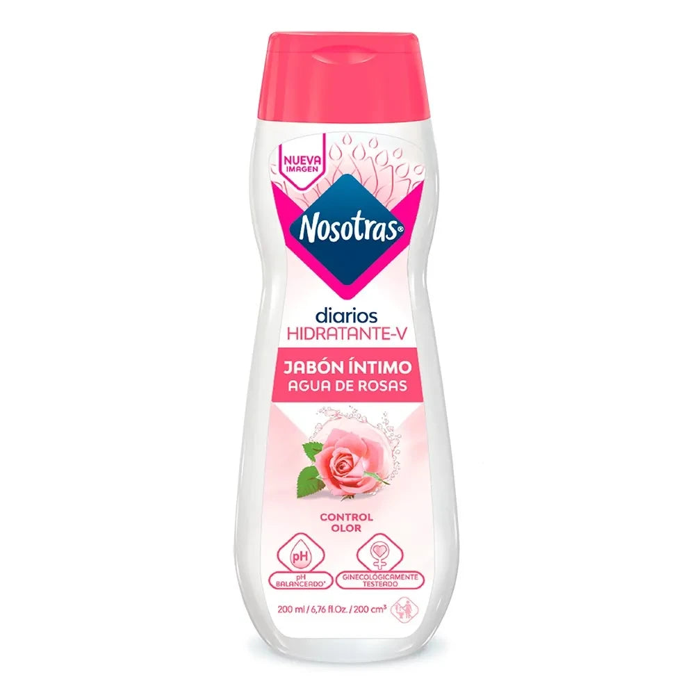 JABON INTIMO NOSOTRAS X 130 ml AGUA DE ROSAS
