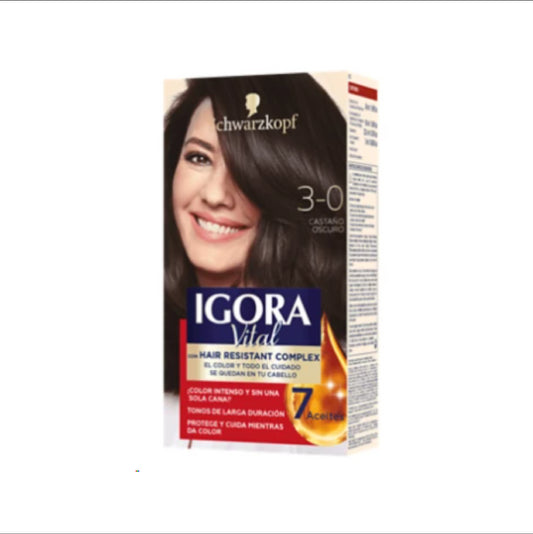 TINTURA CASTAÑO OSCURO 3-0 IGORA
