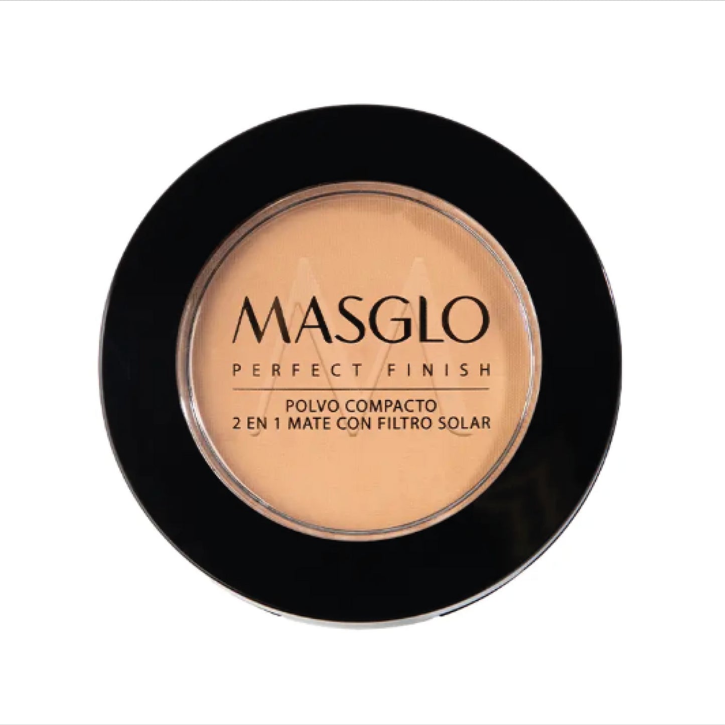 POLVO COMPACTO MASGLO TONO CLARO 2