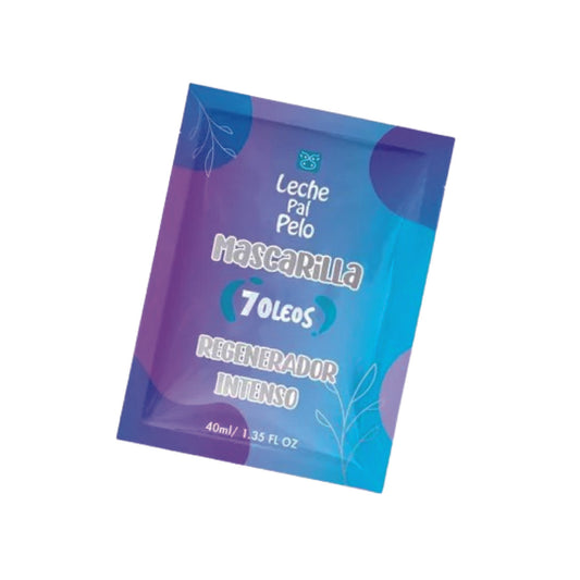 MASCARILLA 7 OLEOS LECHE PAL PELO SOBRE X 40 ml