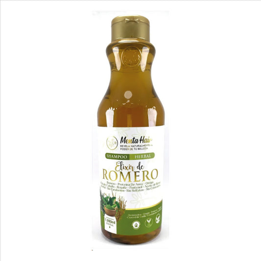 SHAMPOO MENTA HAIR ELIXIR DE ROMERO X 1000