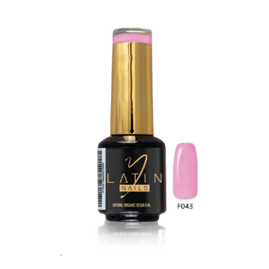 ESMALTE F043 LATIN SEMI PERMANENTE X 8 ml