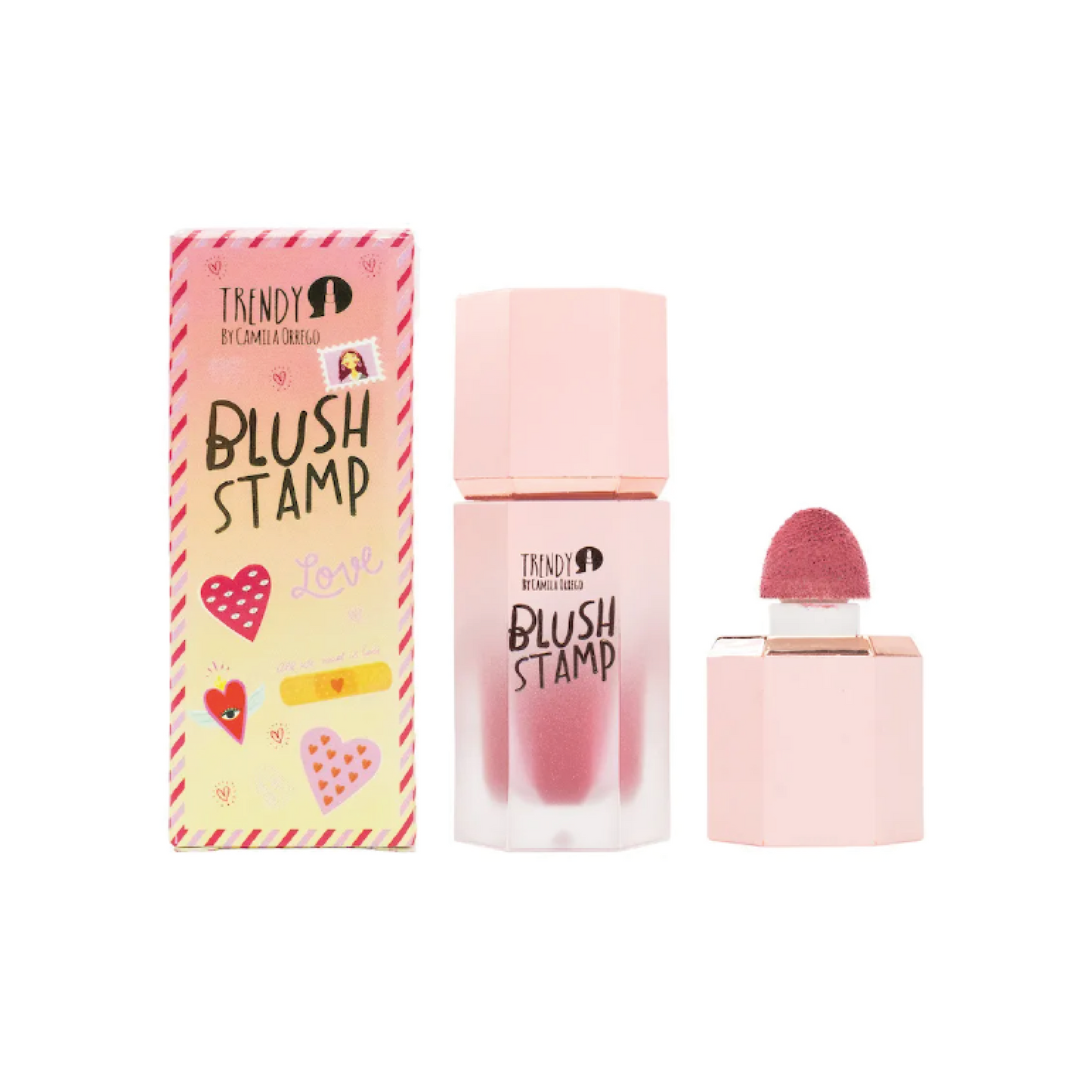 RUBOR EN CREMA BLUSH STAMP TRENDY 1312