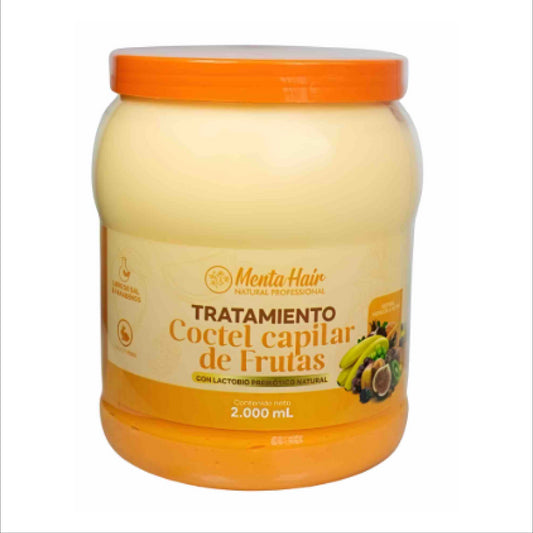 TRAT MENTA HAIR DE COCTEL FRUTAS X 2000 ml