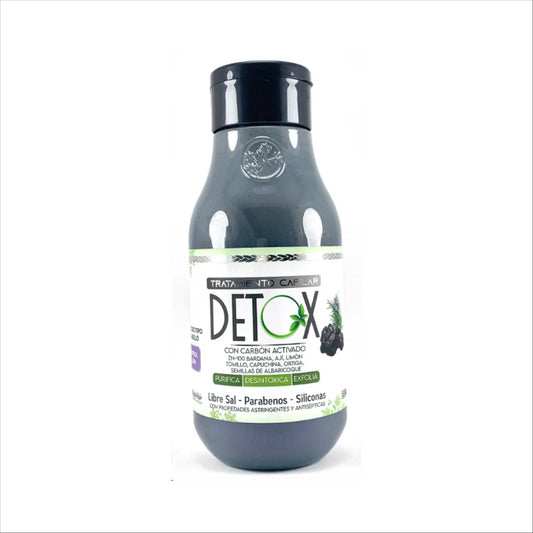 TRATAMIENTO MENTA HAIR DETOX CARBON x 550 ml