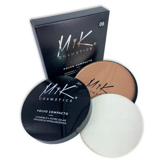 POLVO COMPACTO TONO 6 MyK-8032
