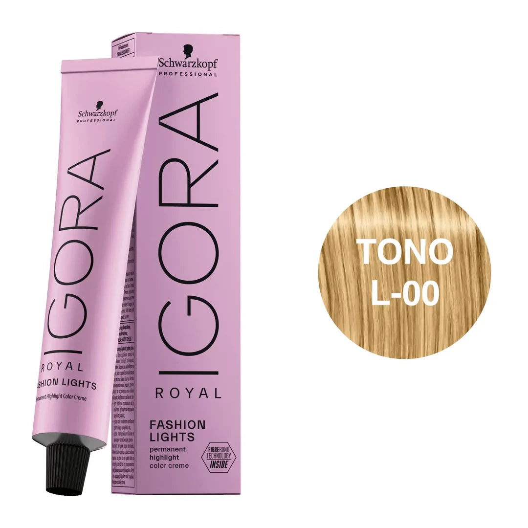 TINTURA IGORA ROYAL FASHION LIGHTS NATURAL INTENSO L-00