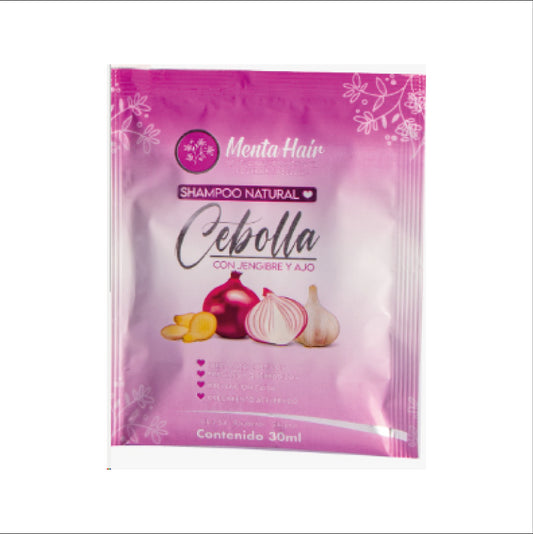TRATAMIENTO MENTA HAIR CEBOLLA SOBRE x 30 ml