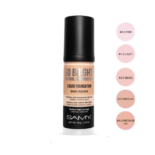 BASE LIQUIDA FAIR SAMY GO BRIGHT 30 gms