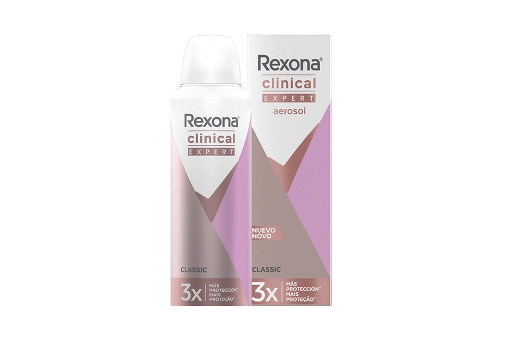 DES REXONA AEROSOL CLINICAL DAMA X 150 ml CON CAJA