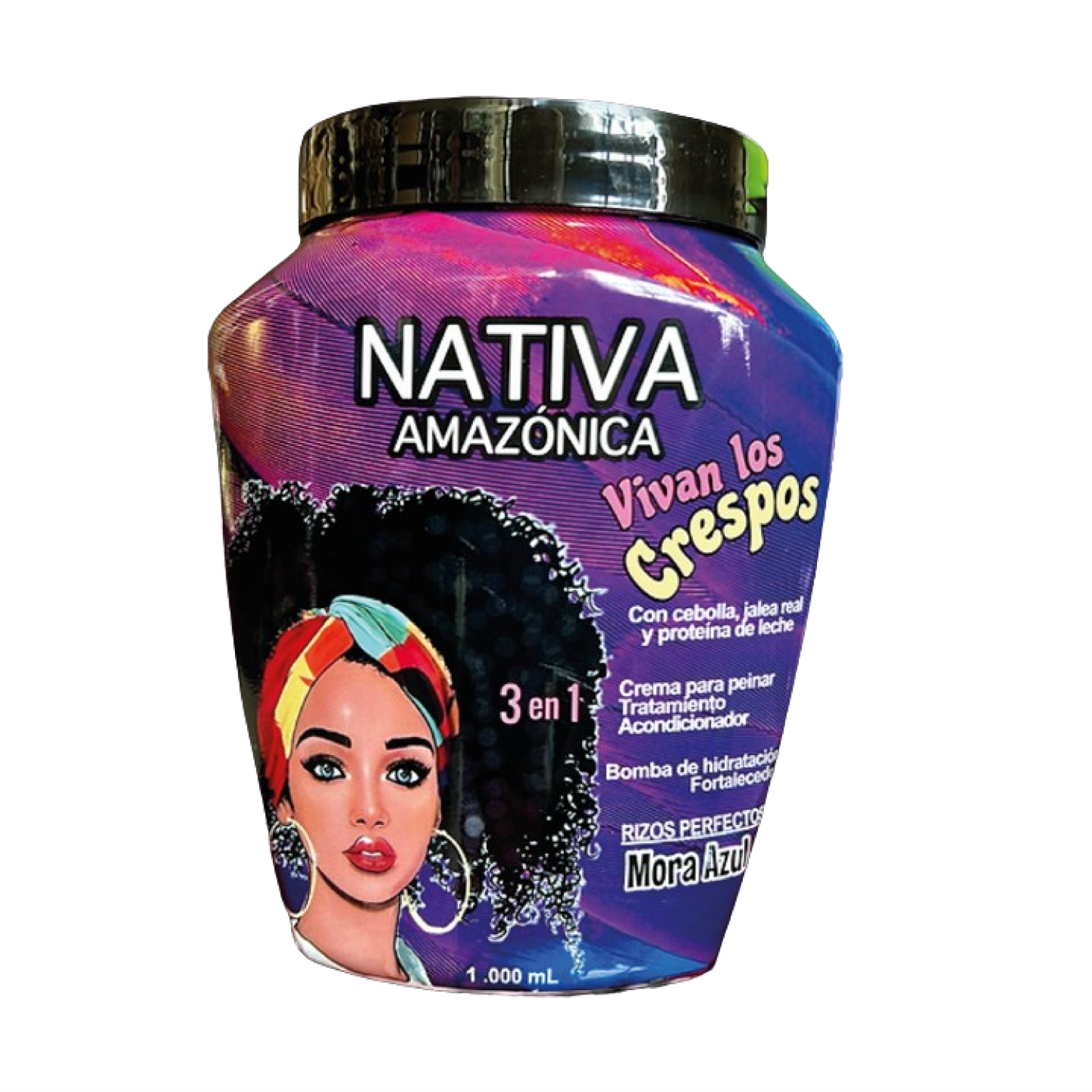 TRATAMIENTO CAPILAR NATIVA CRESPOS X 1000 ml