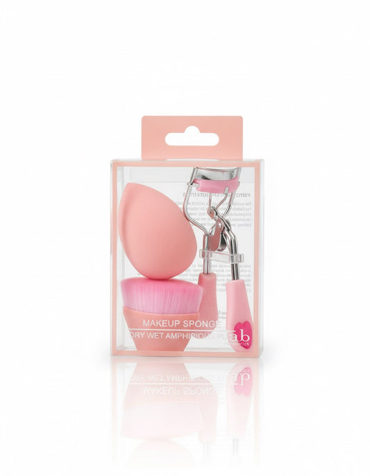 KIT ENCRESPADOR + BEAUTY BLENDER MQ-03