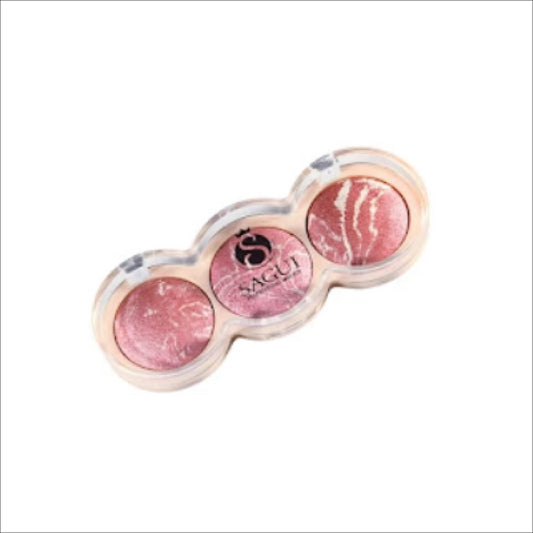 RUBOR ILUMINADOR SAGUI X 3  TONO 2