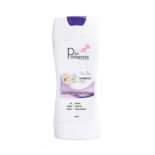 SHAMPOO BIOPRIMAVERA AJO  X 400 ml