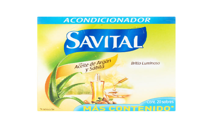 ACONDICIONADOR SAVITAL X 20 ACEITE DE ARGAN