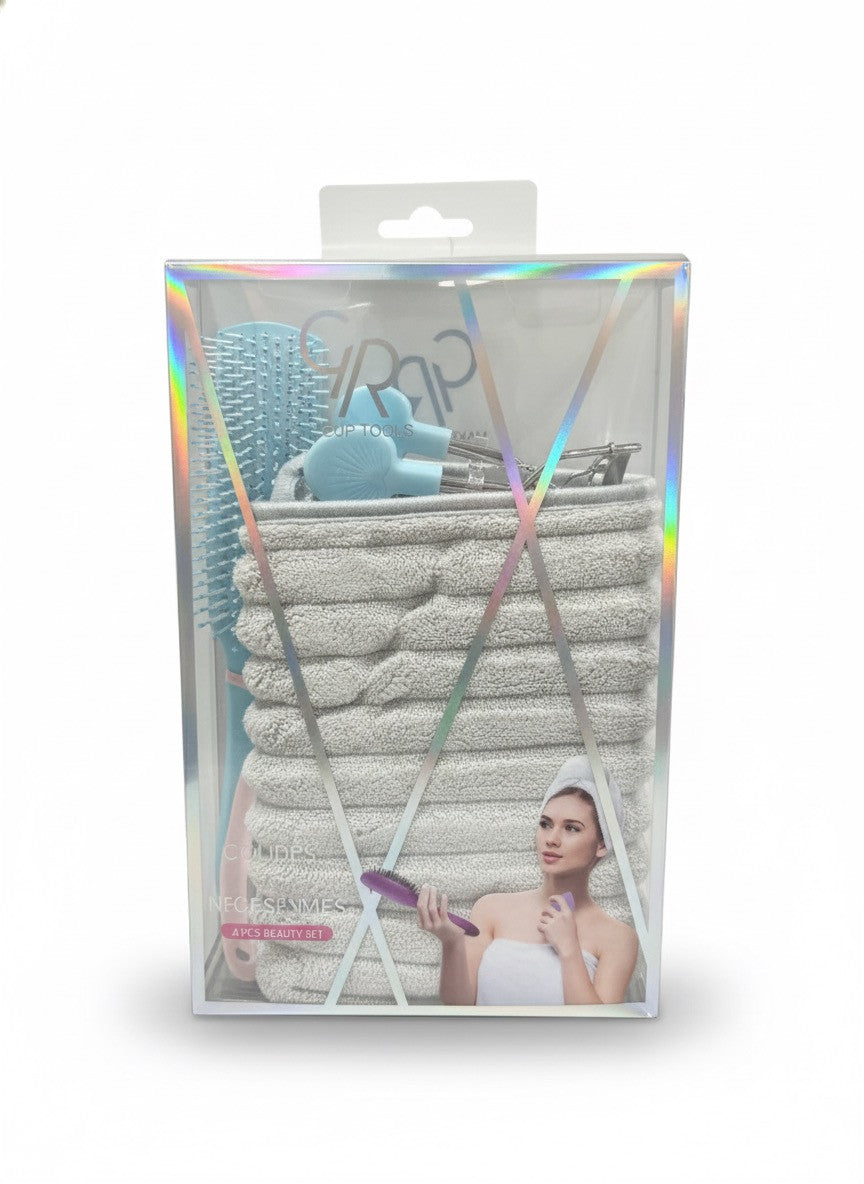 KIT VIAJERO DUCHA 4 PCS MAKEUP TOOLS BX-428