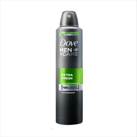 DESODORANTE DOVE AEROSOL  EXTRA FRESH MEN X 250