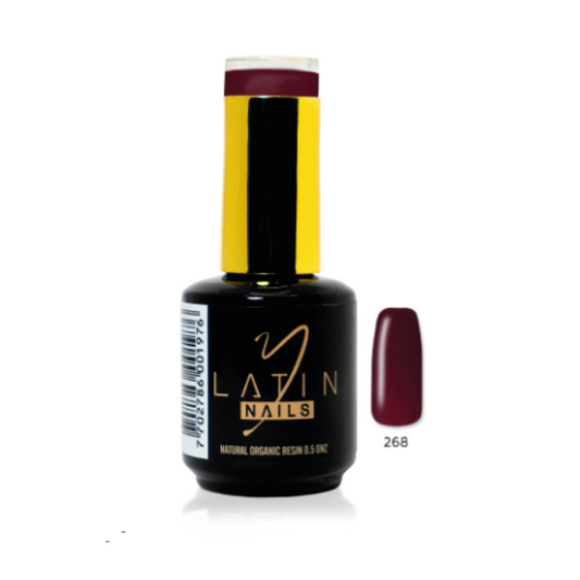 ESMALTE 268 LATIN SEMI PERMANENTE  X 15 ml