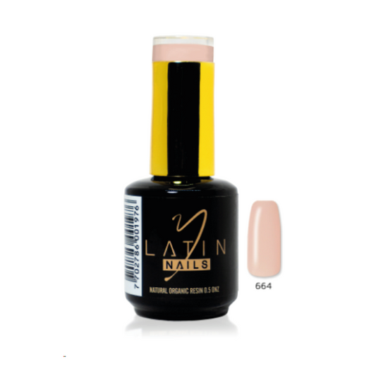 ESMALTE 664 LATIN SEMI PERMANENTE  X 15 ml