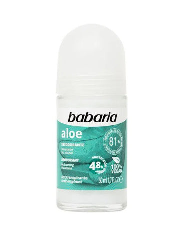 DESODORANTE BABARIA  ROLLON ALOE