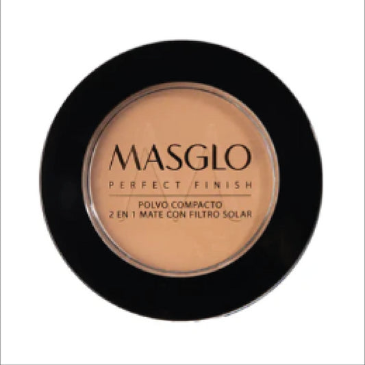 POLVO COMPACTO MASGLO TONO MEDIANO 1