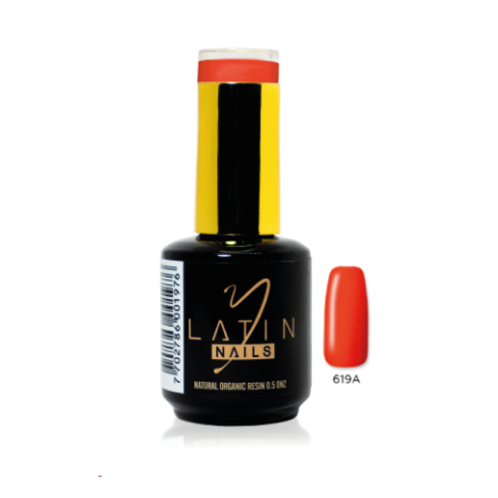 ESMALTE 619 LATIN SEMI PERMANENTE  X 15 ml