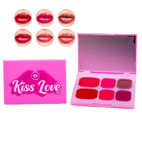 PALETA KISS LOVE X 6 BLOOMSHELL BL-BPC613