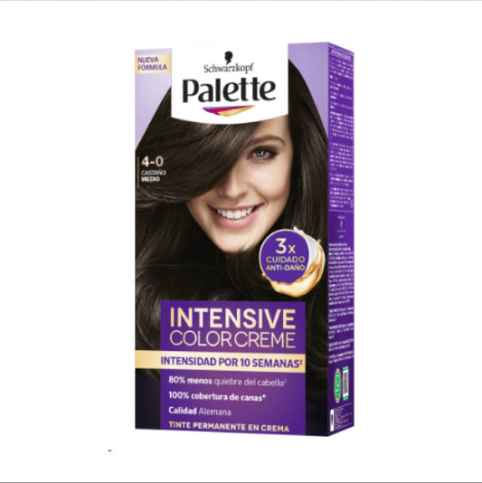 TINTURA CASTAÑO MEDIO 4-0 PALETTE