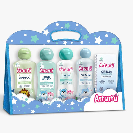 ESTUCHE ARRURRU GRANDE ABUELITA AZUL