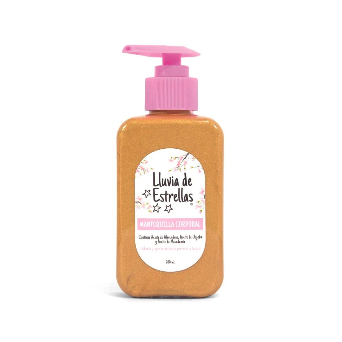 MANTEQUILLA CORPORAL BRONCEO LLUVIA DE ESTRELLAS X 200 ml