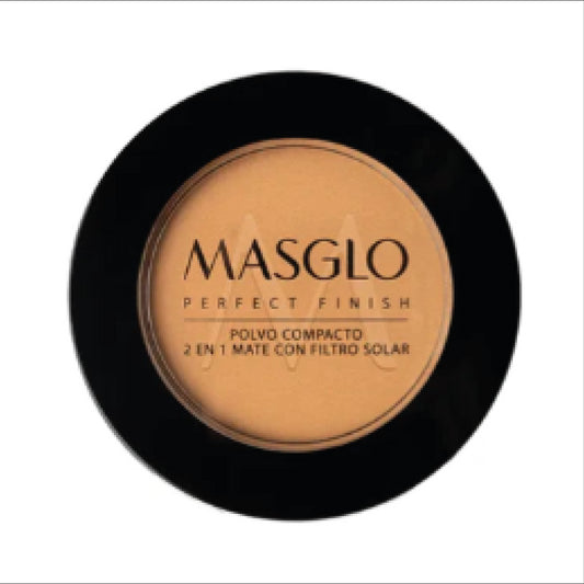 POLVO COMPACTO MASGLO TONO OSCURO 1