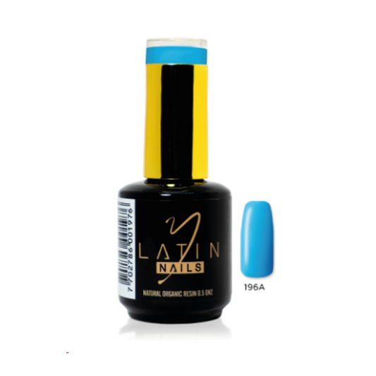 ESMALTE 196 LATIN SEMI PERMANENTE  X 15 ml