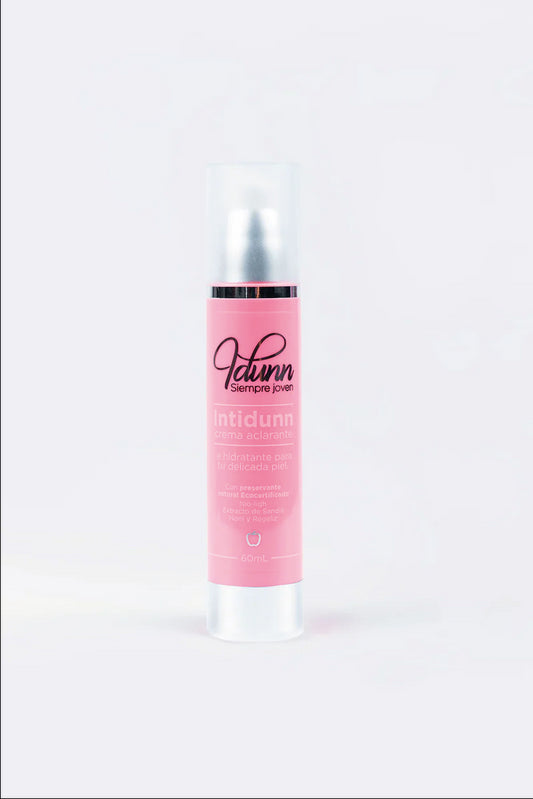 CREMA ACLARANTE E HIDRATANTE IDUNN  X 60 ml