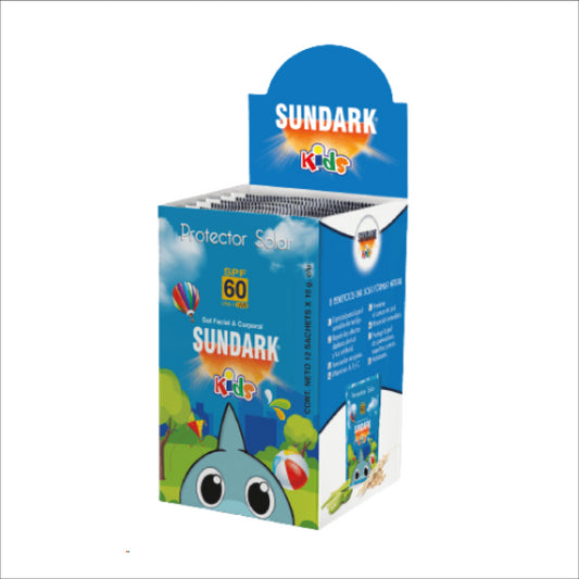 BLOQUEADOR SUNDARK SACHETniño
