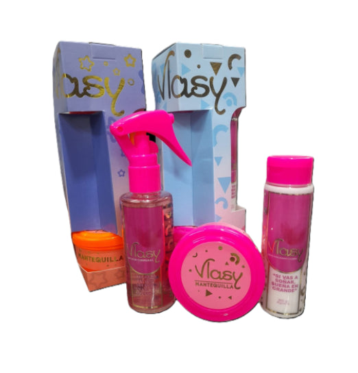 ESTUCHE VLASY MANTEQUILLA + CREMA + SPLASH