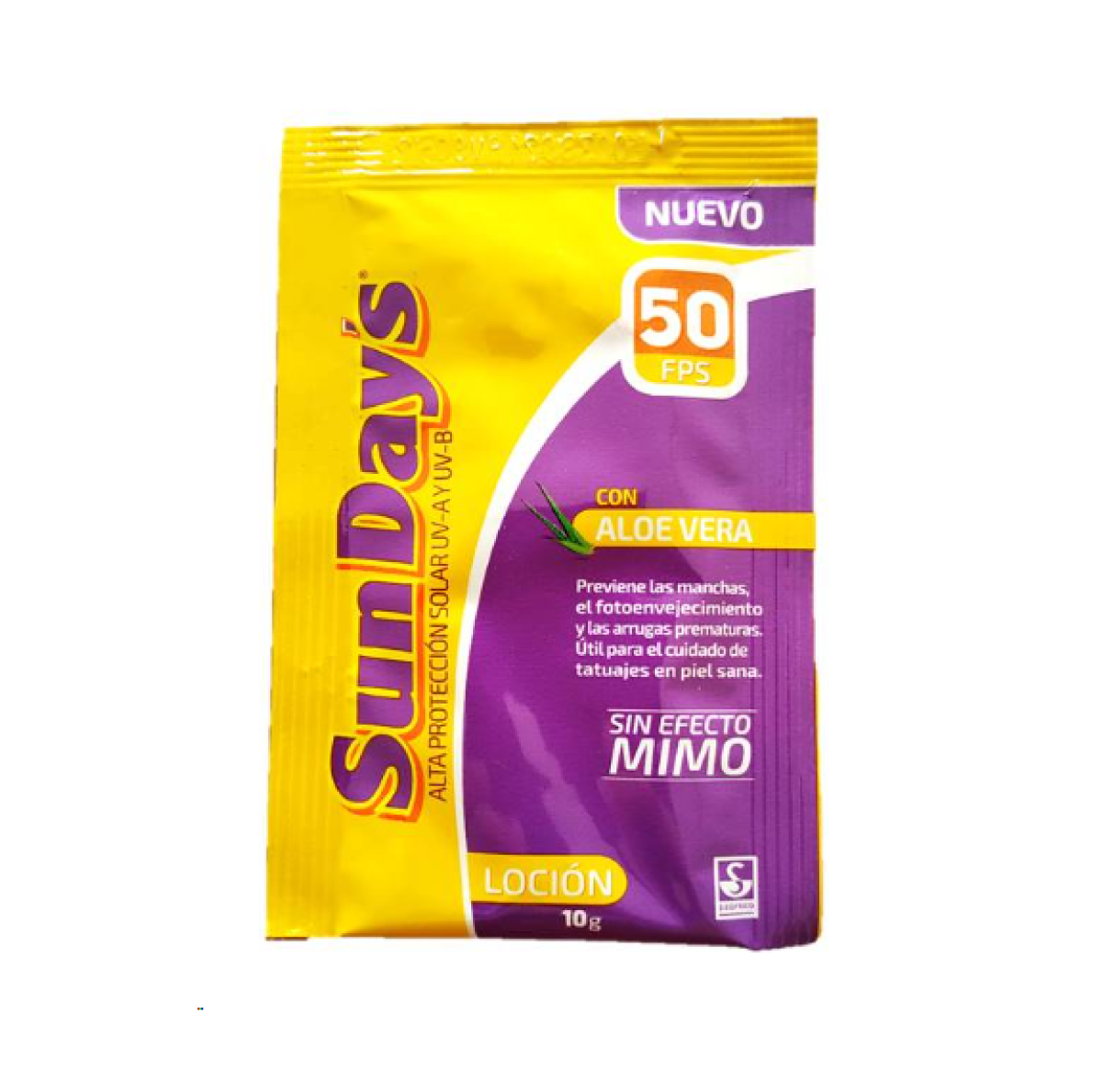 BLOQUEADOR SUNDAYS SOBRE F 50 IND