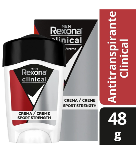 DESODORANTE REXONA CLINICAL ROJO X 48 g