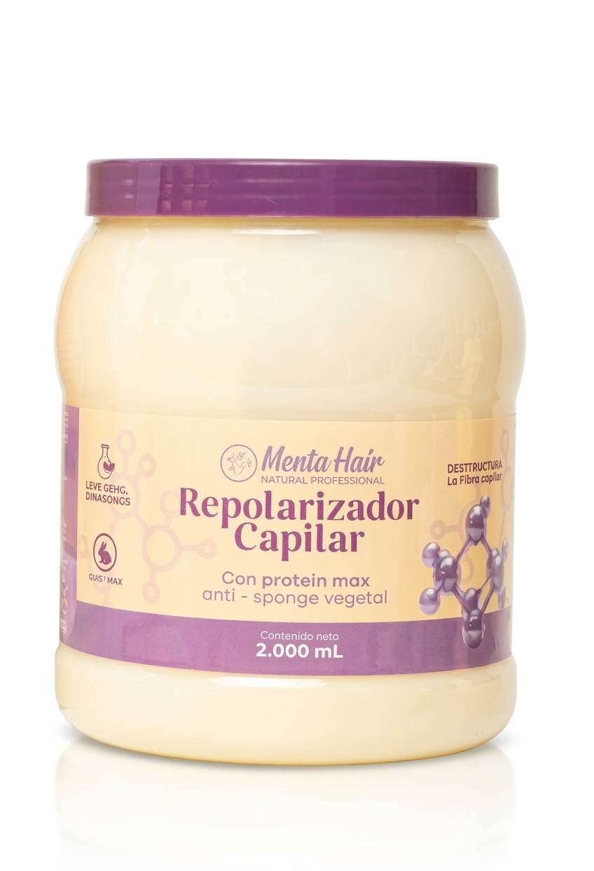 TRATAMIENTO MENTA HAIR BIOREPOLARIZADOR X 2000 ml