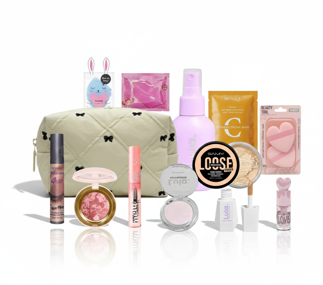 KIT MAQUILLAJE X 13 PRODUCTOS EDICIÓN ESPECIAL