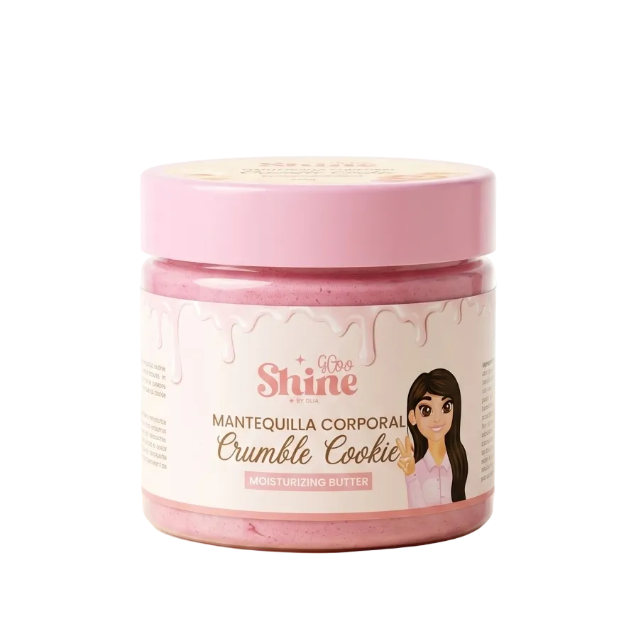 MANTEQUILLA CORPORAL GLOW SHINE*  X 200 ml - CRUMBLE COOKIES