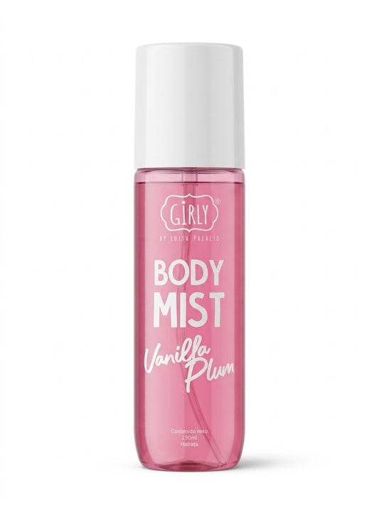 BODY MIST GIRLY VANILLA PLUM  X 230 ml