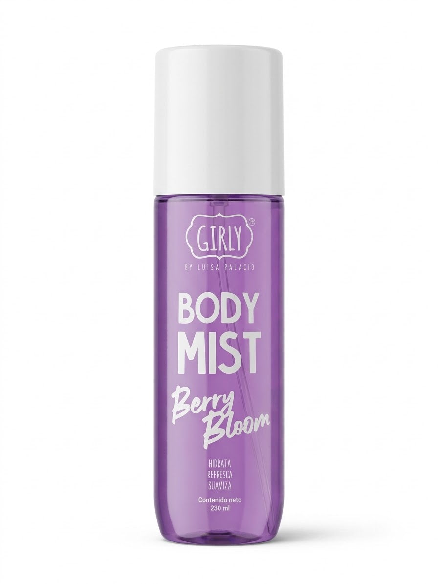 BODY MIST GIRLY BERRY BLOOM  X 230 ml