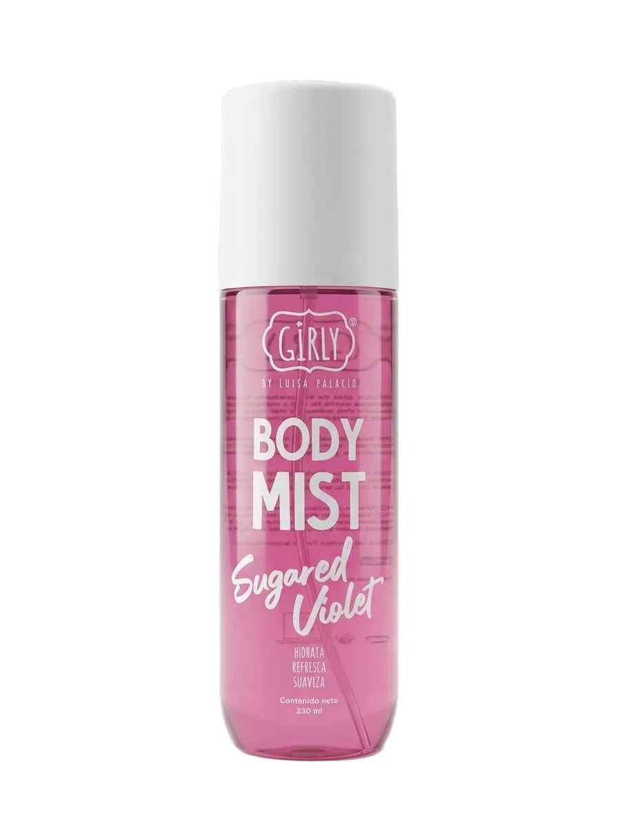 BODY MIST GIRLY SUGARED VIOLET X 230 ml